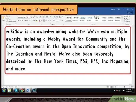 Image titled Write a Company Profile for a Website Step 6
