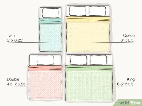 Image titled Sew Curtains for a Four Poster Bed Step 1