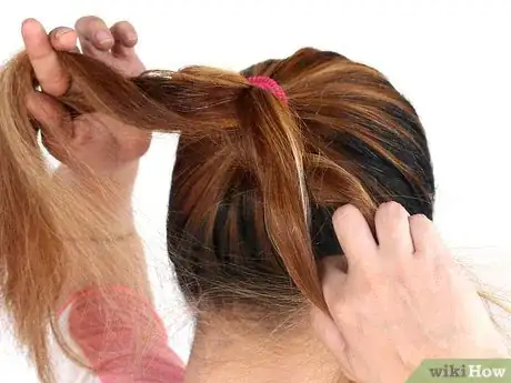 Image titled Do a 3D Flower Bun Step 5