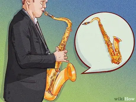 Image titled Play Jazz Saxophone Step 1