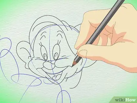 Image titled Draw Dopey from the Seven Dwarfs Step 5