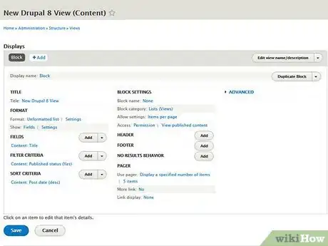 Image titled Create Views in Drupal 8 Step 6