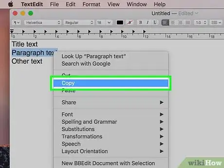 Image titled Copy and Paste on a Mac Step 17
