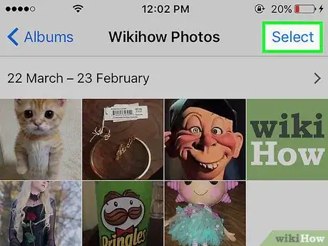 Image titled Email Multiple Photos from an iPhone Step 3