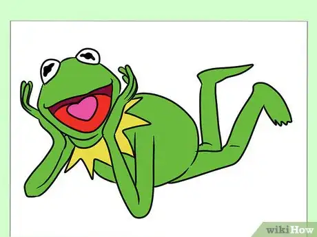 Image titled Draw Kermit the Frog Step 11