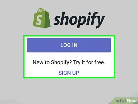 Image titled Use Shopify on Android Step 2