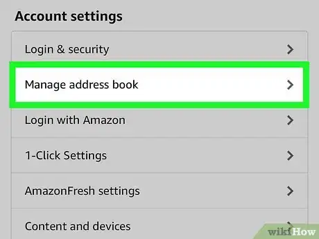 Image titled Change Your Shipping Address on Amazon on iPhone or iPad Step 4