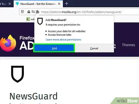 Image titled Install the NewsGuard Extension Step 3