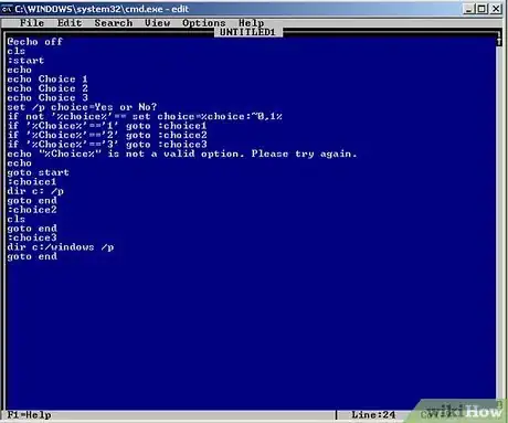 Image titled Create Options or Choices in a Batch File Step 29