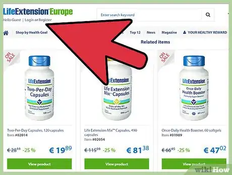 Image titled Buy Health Supplements Online Step 1