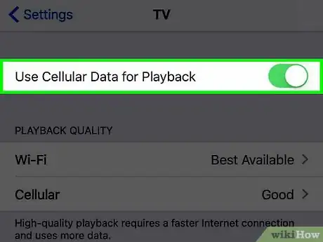 Image titled Use Cellular Data to Watch TV and Movies on an iPhone Step 3