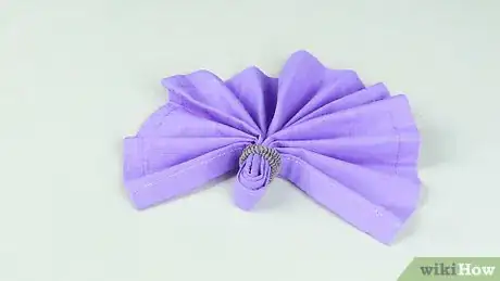 Image titled Fold a Napkin Into a Fan Step 11