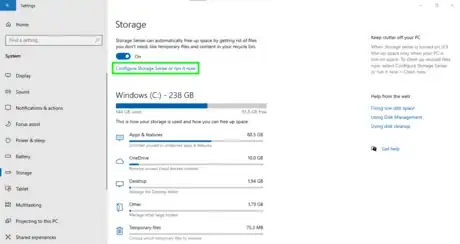 Image titled Windows 10 configure storage sense.png