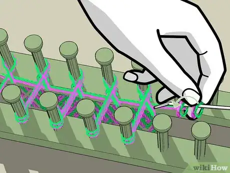 Image titled Knit a Scarf on a Loom Step 16