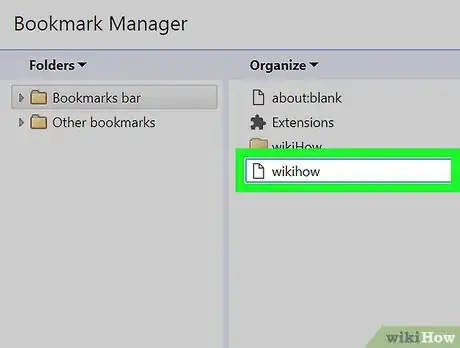 Image titled Move Bookmarks on Chrome on PC or Mac Step 5