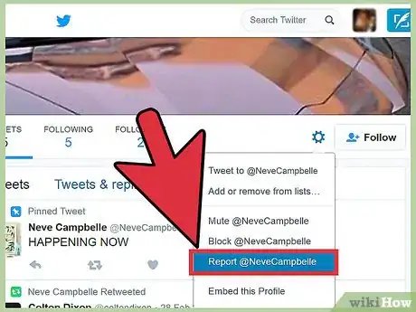 Image titled Report a Fake Twitter Account Step 2