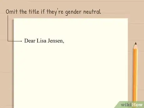 Image titled Address a Letter Step 11