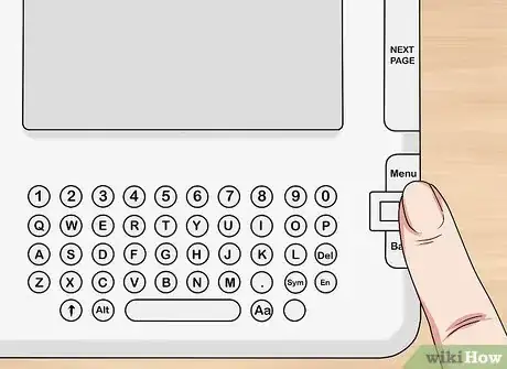 Image titled Manage Your Kindle Settings (on the Kindle 2) Step 2