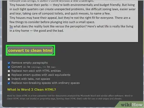 Image titled Convert a Word Document to HTML Step 23