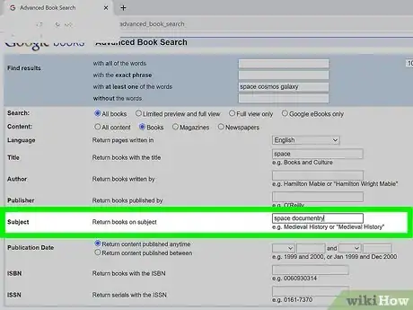 Image titled Do an Advanced Search on Google Books Step 8