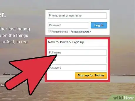 Image titled Create a Twitter Account for an Organization Step 2