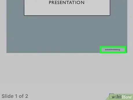 Image titled Edit the Footer on a PowerPoint Presentation on iPhone or iPad Step 12
