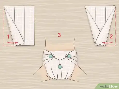 Image titled Fold a Prefold Diaper Step 7
