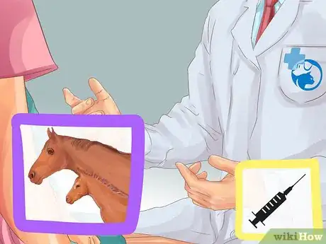 Image titled Vaccinate Newborn Foals Step 1