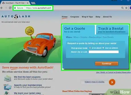 Image titled Get a Car Rental Discount Code Step 2