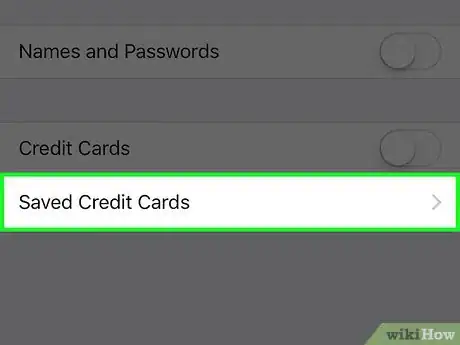 Image titled Save Credit Card Info in Safari on an iPhone Step 4