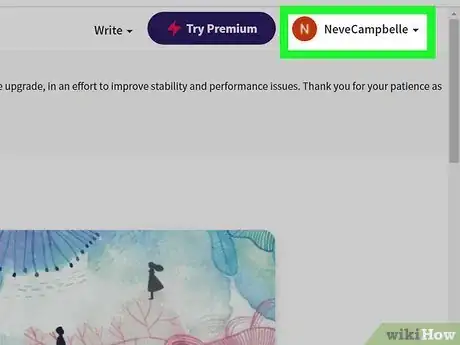 Image titled Update Wattpad Step 5