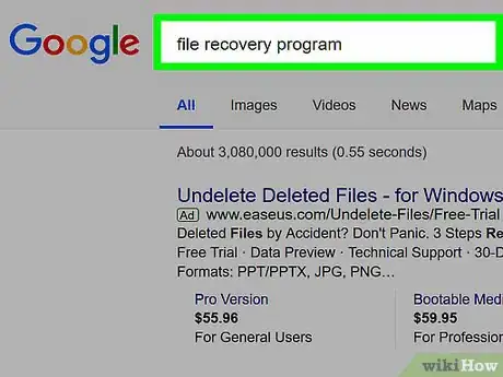 Image titled Get Deleted Files Back from USB or Hard Drive Step 2