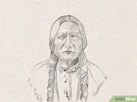 Image titled Draw a Native American Face Step 8