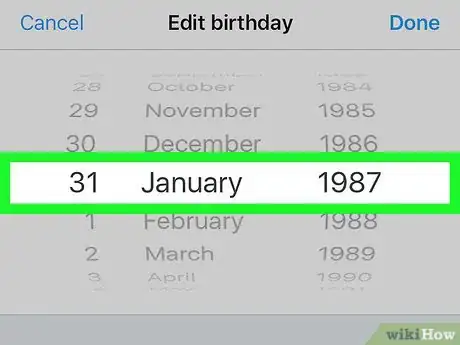 Image titled Add Your Birthday on Twitter on iPhone or iPad Step 5