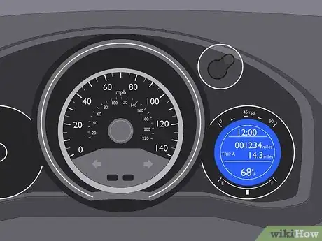 Image titled Reset an Odometer on a Honda Fit Step 2