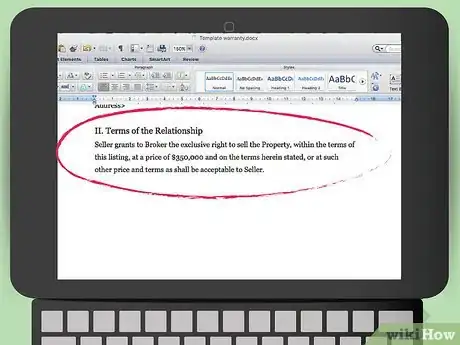 Image titled Draft a Broker Listing Agreement Step 6