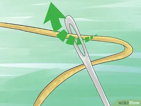 Image titled Do a Hem Stitch for Weaving Step 2