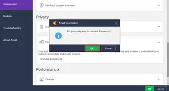 Remove Avast Passwords from Your PC