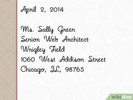 Image titled Begin a Letter Step 3