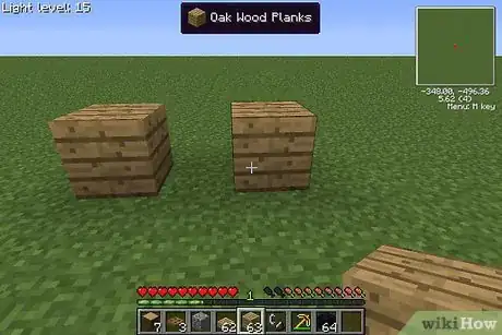 Image titled Make a Wooden House in Minecraft That Won't Burn Down Step 5