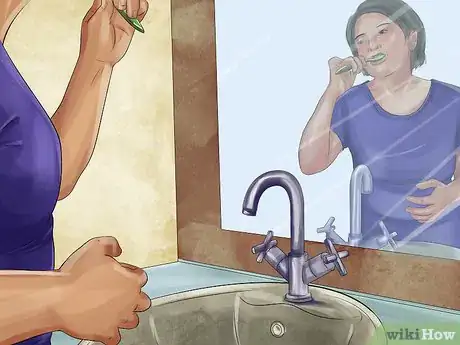 Image titled Get Ready in a Public Bathroom Step 3