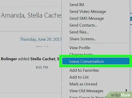 Image titled Leave a Group Chat on Skype on PC or Mac Step 5