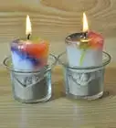 Make a Tye Dye Candle