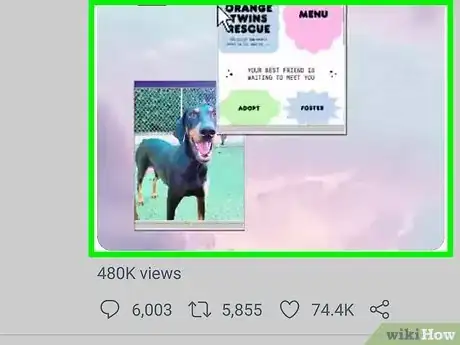 Image titled Share Tweets to Twitter Fleet Step 2