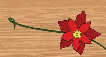 Make a Poinsettia Garland