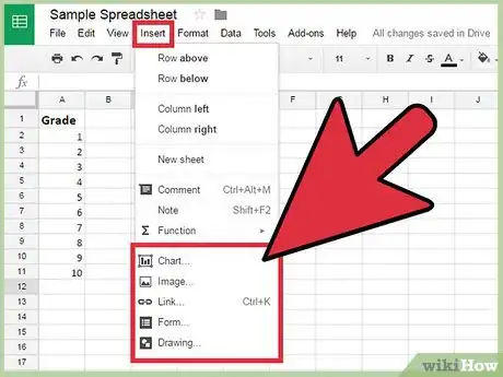 Image titled Use Google Spreadsheets Step 9