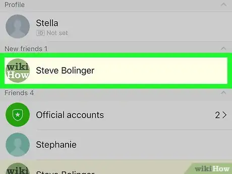 Image titled Delete LINE App Contacts on iPhone or iPad Step 3