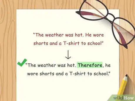 Image titled Use Therefore in a Sentence Step 3