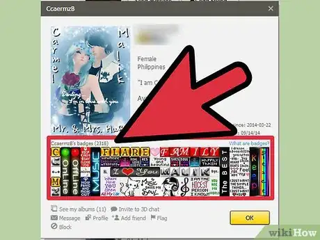 Image titled Get Badges on IMVU Step 1