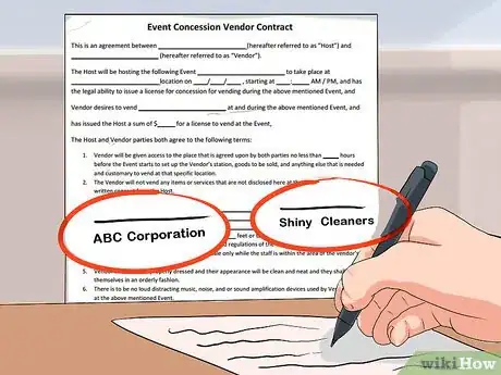 Image titled Write Vendor Contracts Step 15